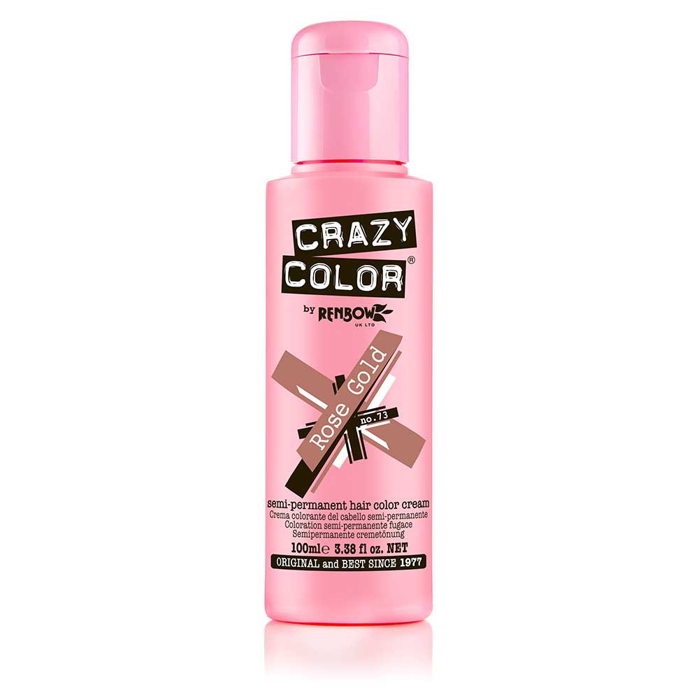 Crazy Color - Rose Gold Metallic Coloration semi permanente - Rose